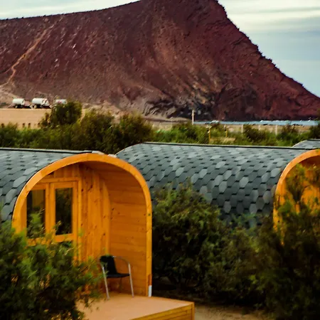 Lodge Eco-wooden Montana Roja El Medano (Tenerife)